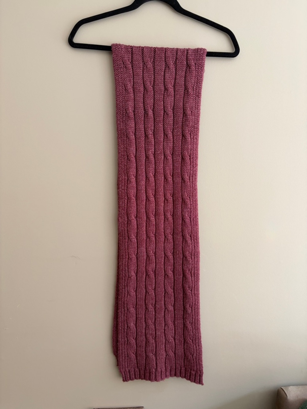 RW&CO. Cable-Knit Scarf - Picture 3 of 7